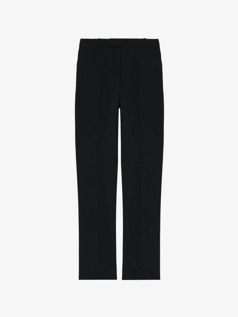 Low-waisted Cigarette Trousers