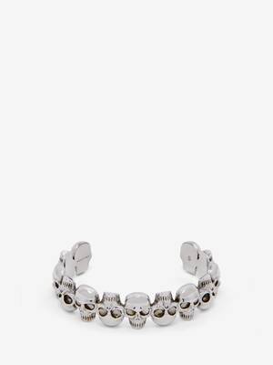 【関税&送料込】Alexander Mcqueen Skull Bracelet Thumbnail-823322J161N0446_F.