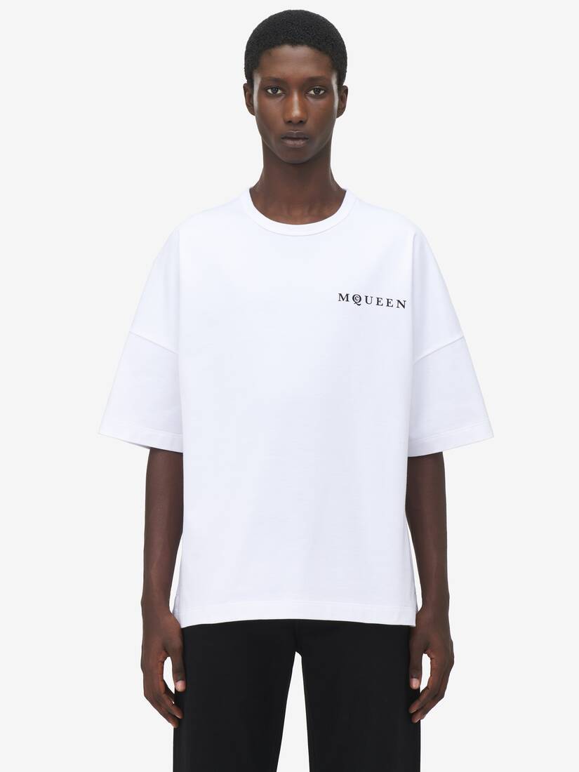 T-shirt McQueen oversize