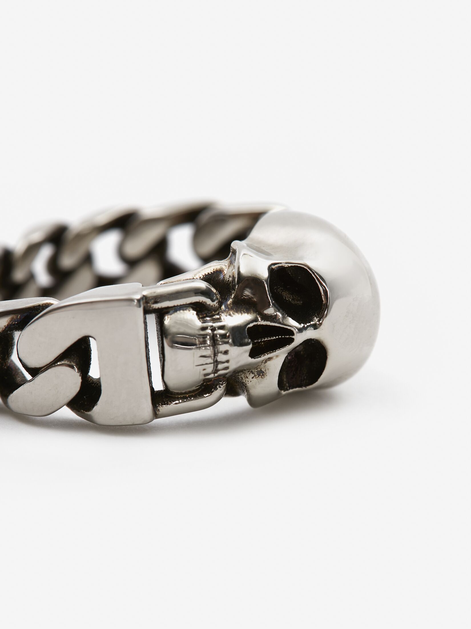Skull链型戒指