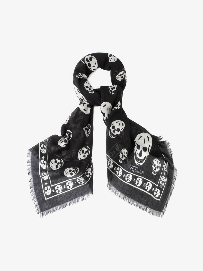 Klassischer Pashmina aus Modal mit Skulls