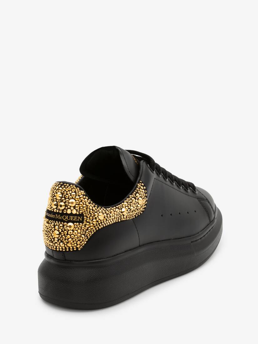 Men's Oversized Sneaker in Gold/black