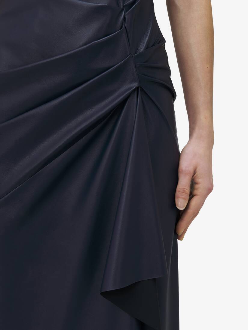 Twisted Drape Pencil Dress