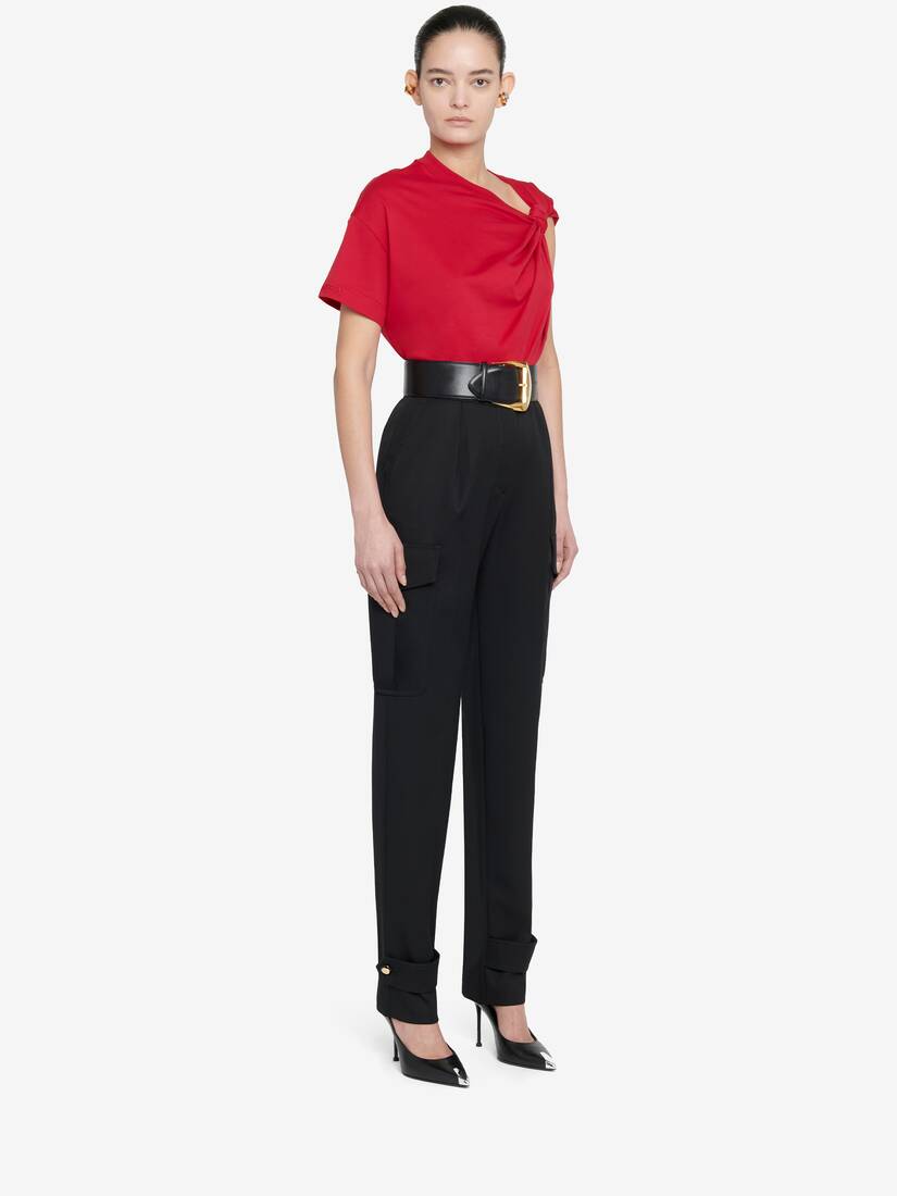 T-Shirt Asymétrique Noué