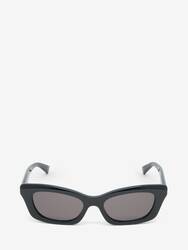 McQueen Logo Geometric Sunglasses