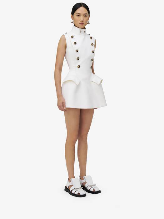 ALEXANDER MCQUEEN ミニ ニットドレス Alexander McQueen Day Mini Dress | italist