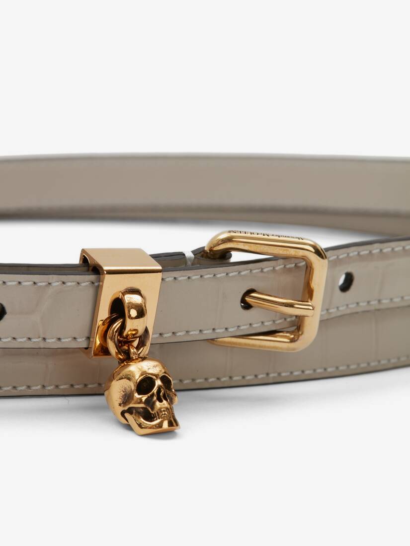 gucci skull belt