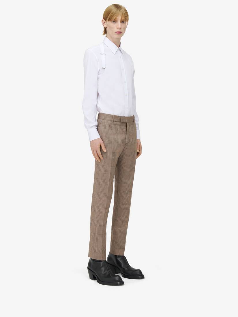 Low-waisted Cigarette Trousers