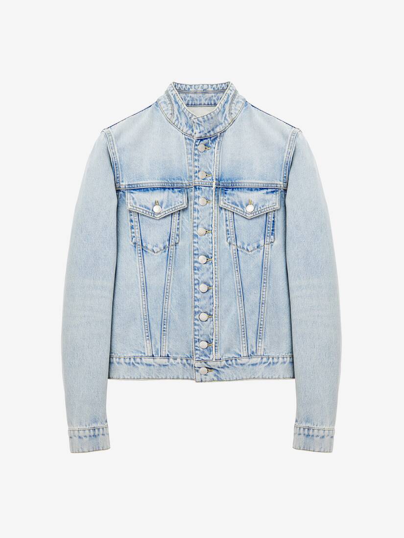 Veste En Denim Délavé