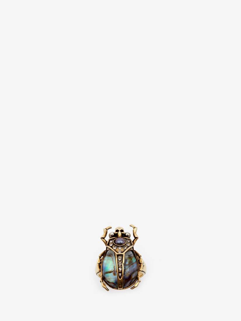 Alexander mcqueen discount beetle ring