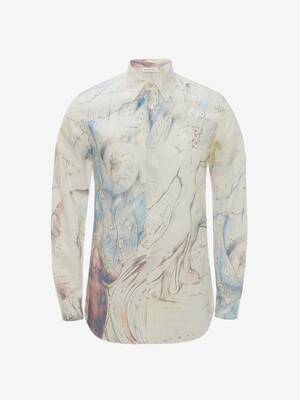 William Blake Dante Print Shirt