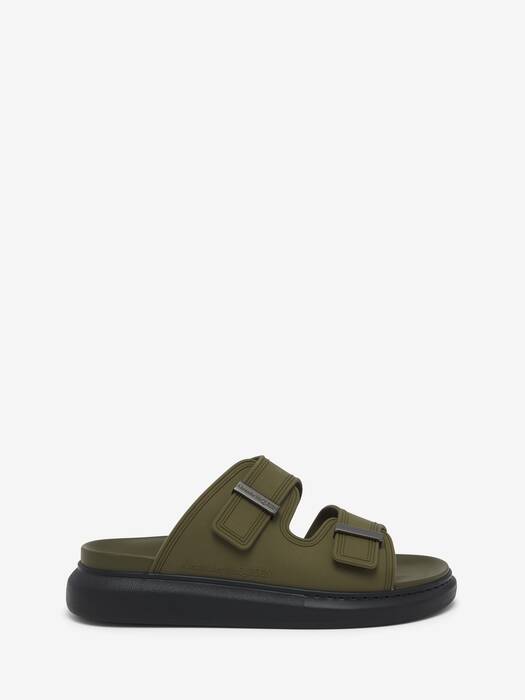 ALEXANDER MCQUEEN｜SLIPPERS (658063 W4Z52 9339) Alexander McQueen Leather slides | Women's Shoes | Vitkac