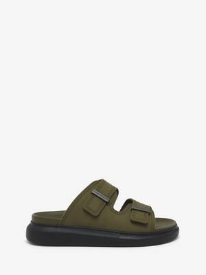 サンダル・ミュール alexander mcqueen FW25 'Rubber' sandals (658063W4Z51 1081) Thumbnail-663563W4Z533146_F.