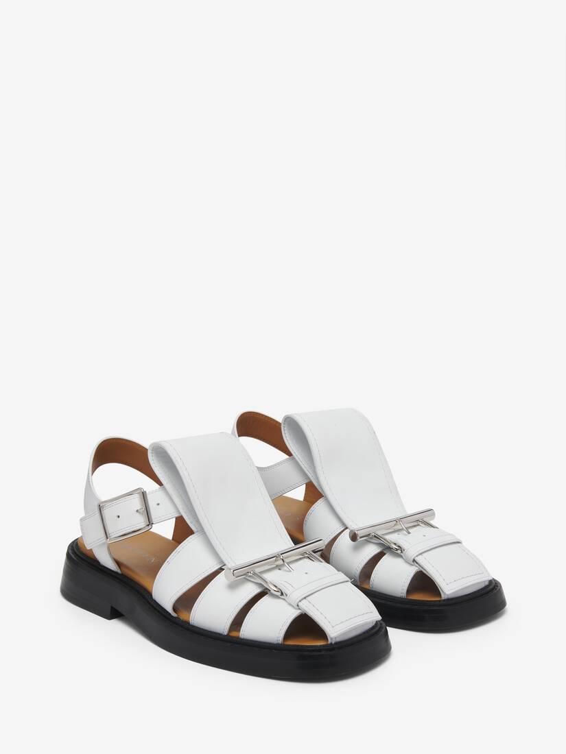 T-Bar Caged Sandal