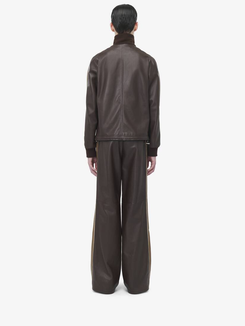 Leather Tracksuit Joggers