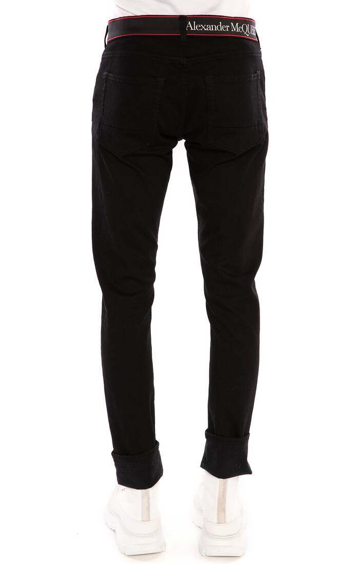 Slim Fit Denim Trousers