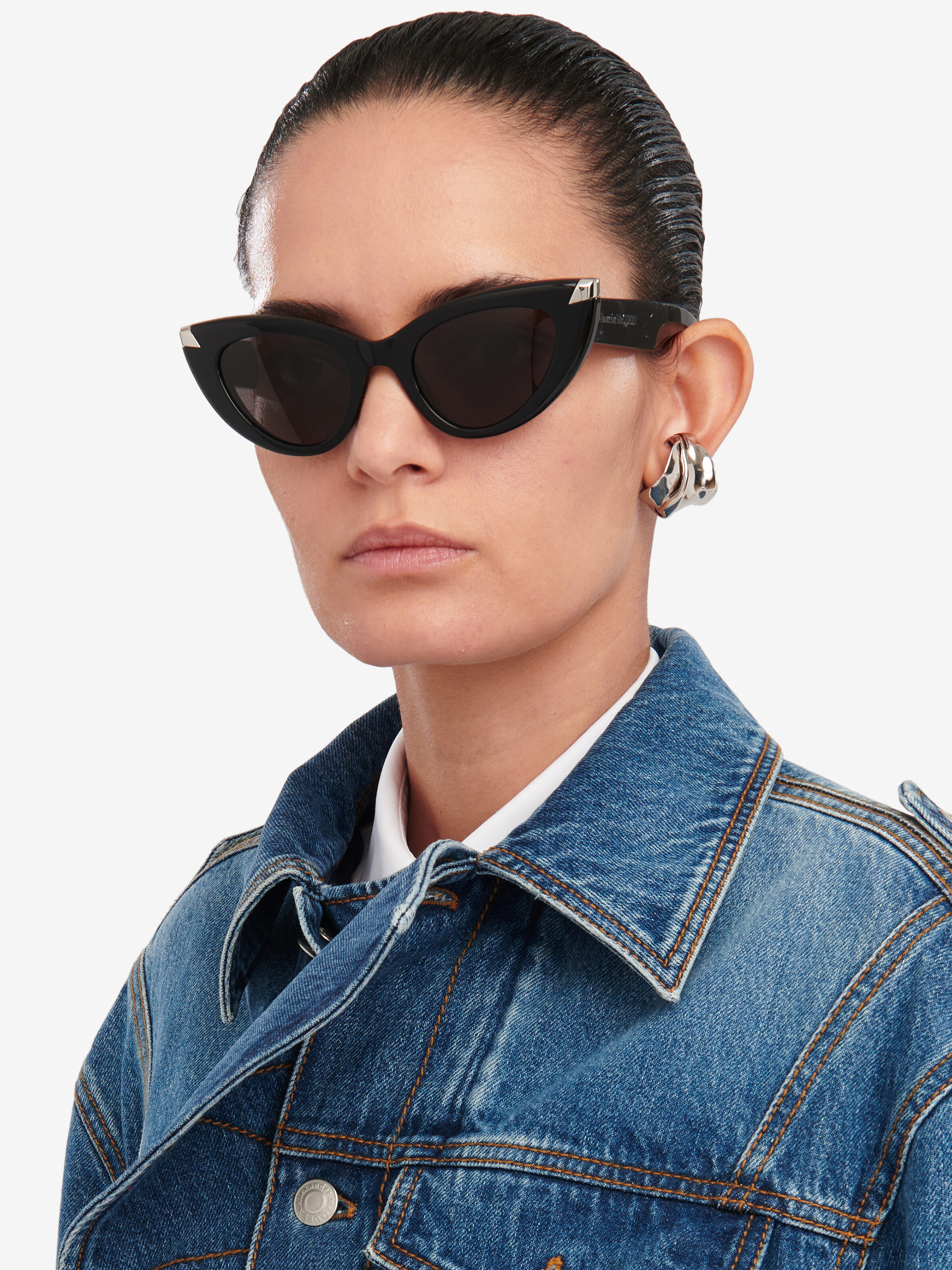 Occhiali da sole cat-eye Punk Rivet