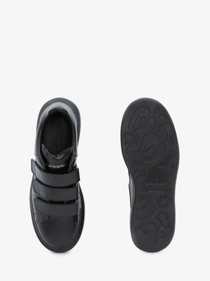 Alexander McQueen Oversized Triple Strap Leather Sneaker - ShopStyle