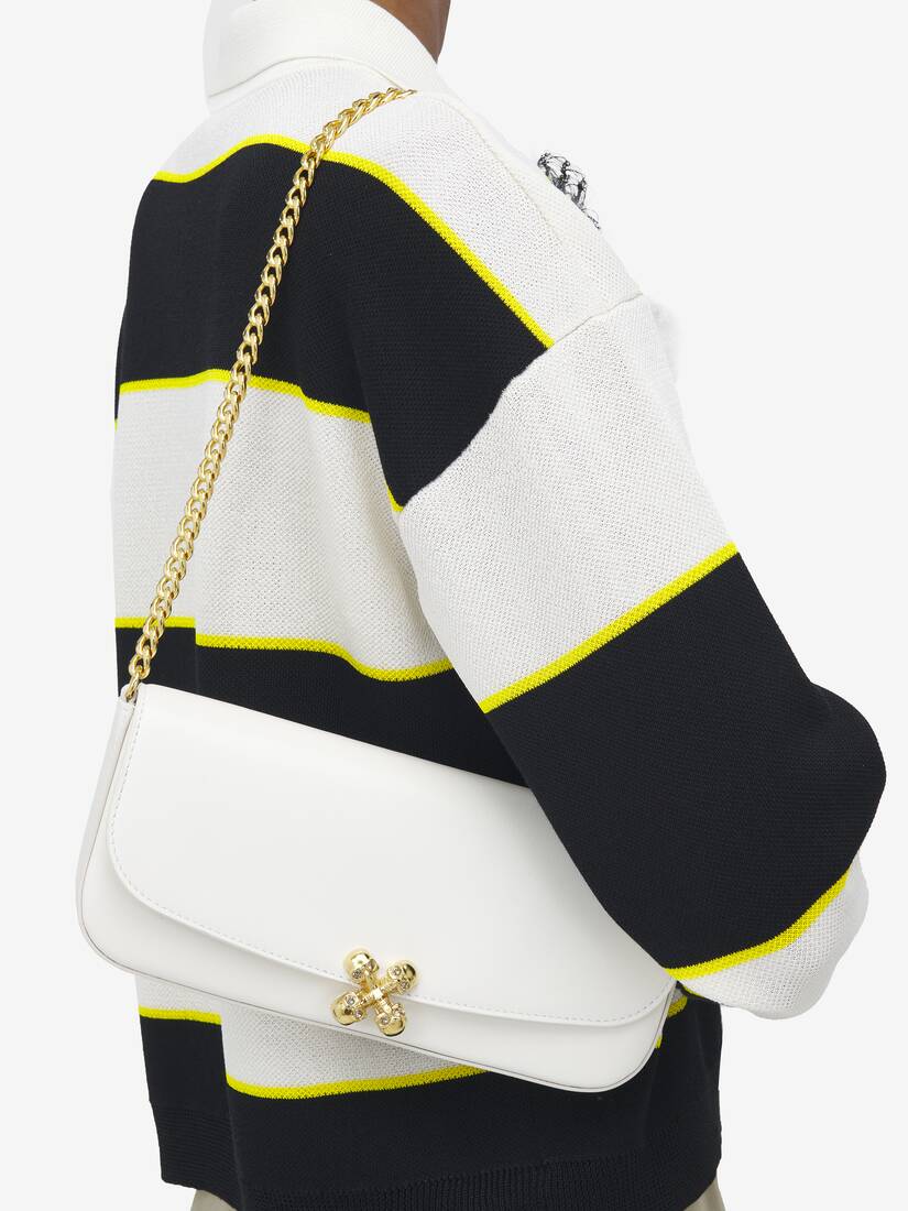 McQueen Skull Flower Bag