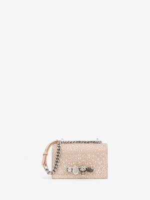 ショルダーバッグ・ポシェット ALEXANDER MCQUEEN PINK LEATHER SMALL SEAL SHOULDER BAG 2a66214c85da09245e827ad556f344