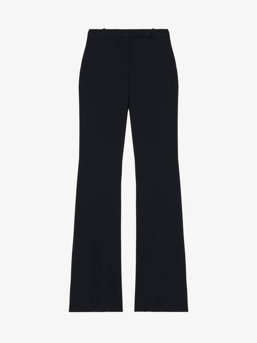Schmal geschnittene Bootcut-Hose
