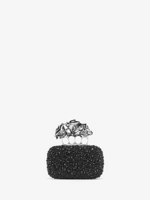 ALEXANDER MCQUEEN ロコフリントシッフ財布 7093471BLEE 3490 ALEXANDER MCQUEEN Pebbled Calfskin Skull Wallet on Chain