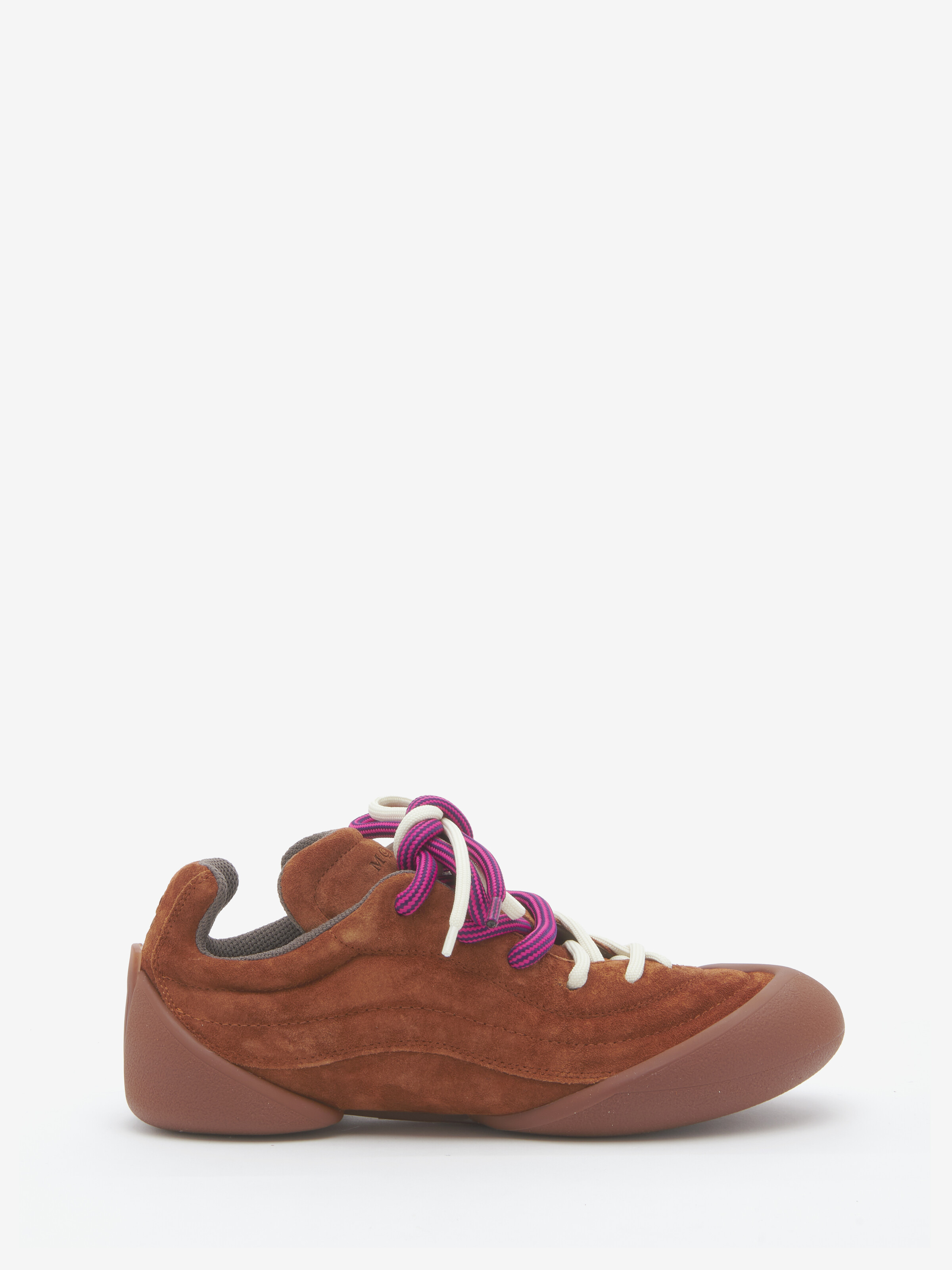 Men's Flexion Sneaker in Brown in Calf Leather | Alexander McQueen - image 1