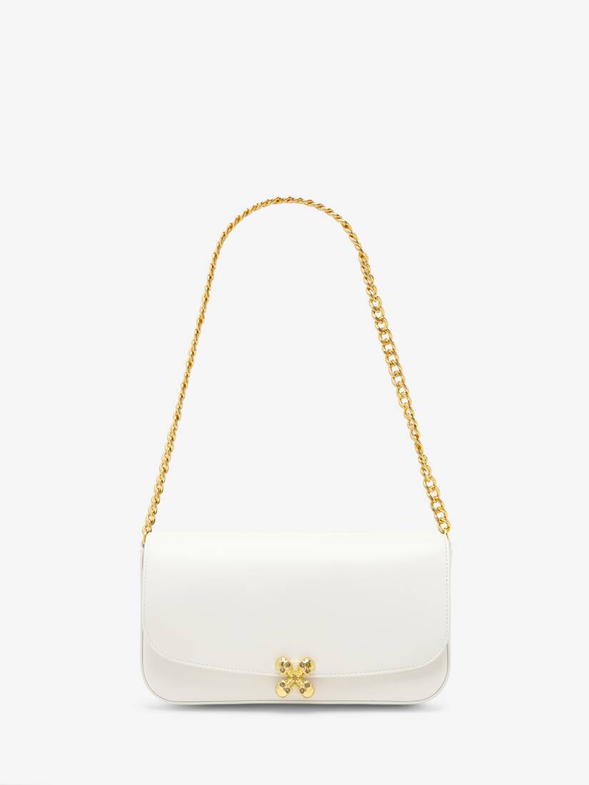 McQueen Skull Flower Bag