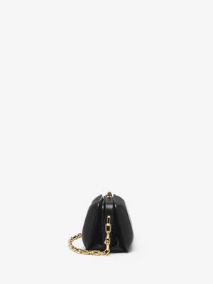 Pinch Clutch Black for Women | Alexander McQueen