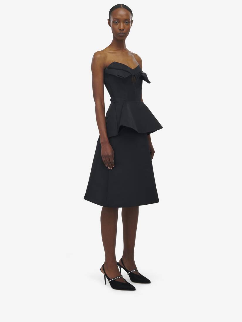 Top a corsetto senza spalline