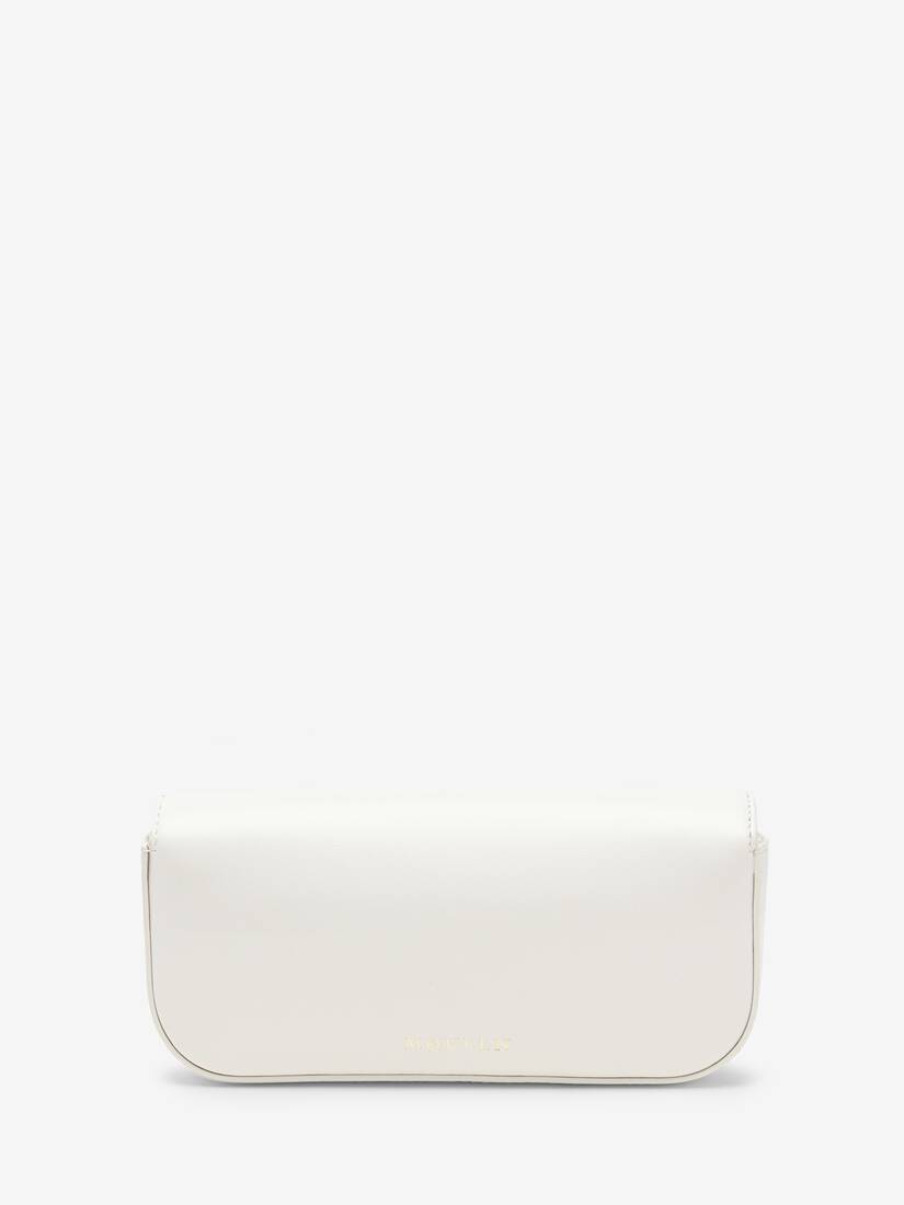 Small McQueen Skull Flower Bag