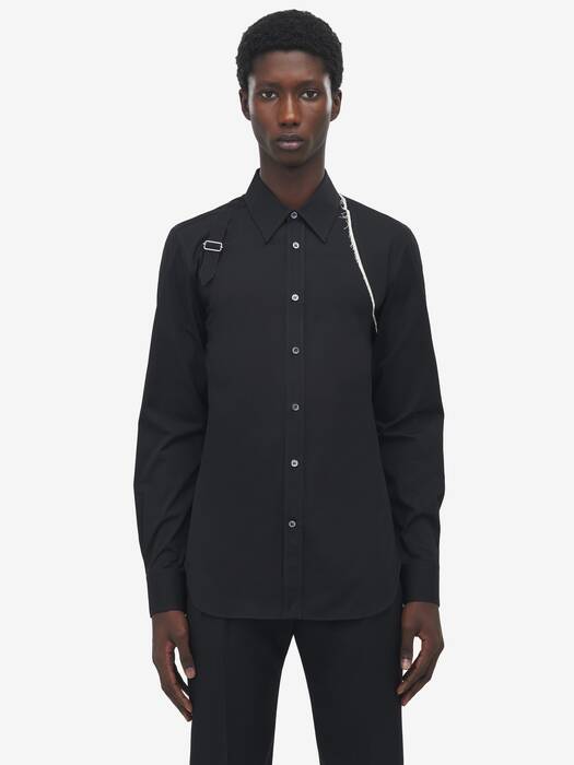 Alexander MaQUEEN マックイーン リボン Vネック シャツ Alexander MaQUEEN マックイーン リボン Vネック シャツ Alexander