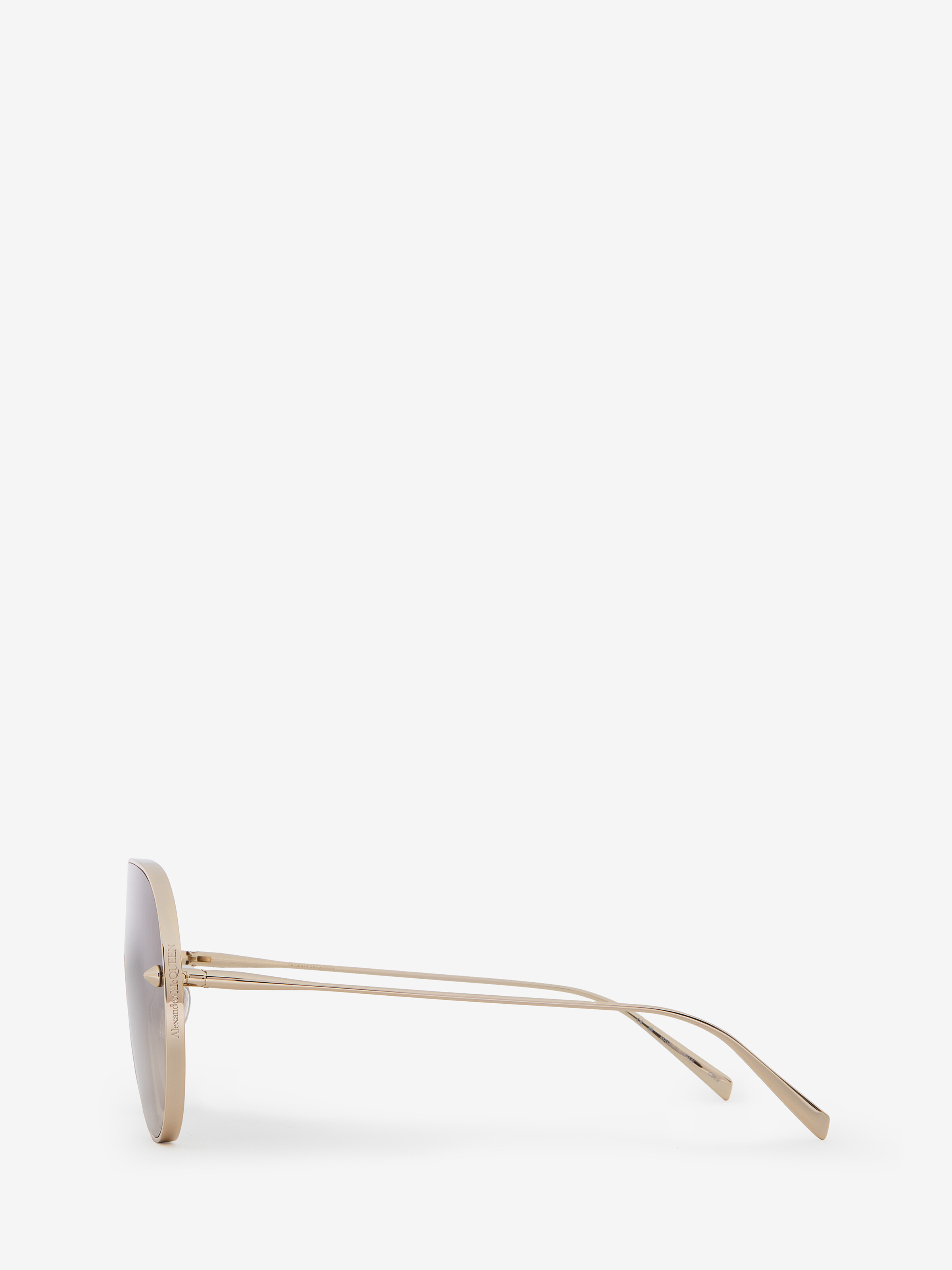 Metal Studs Mask Sunglasses