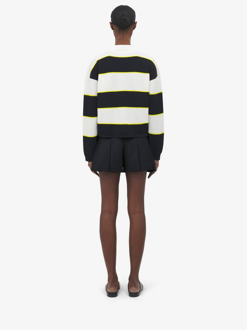 Striped Polo Jumper