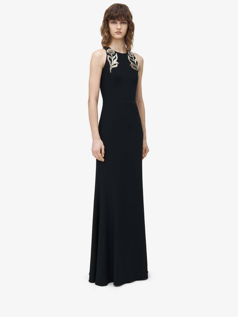 Embellished Evening Dress