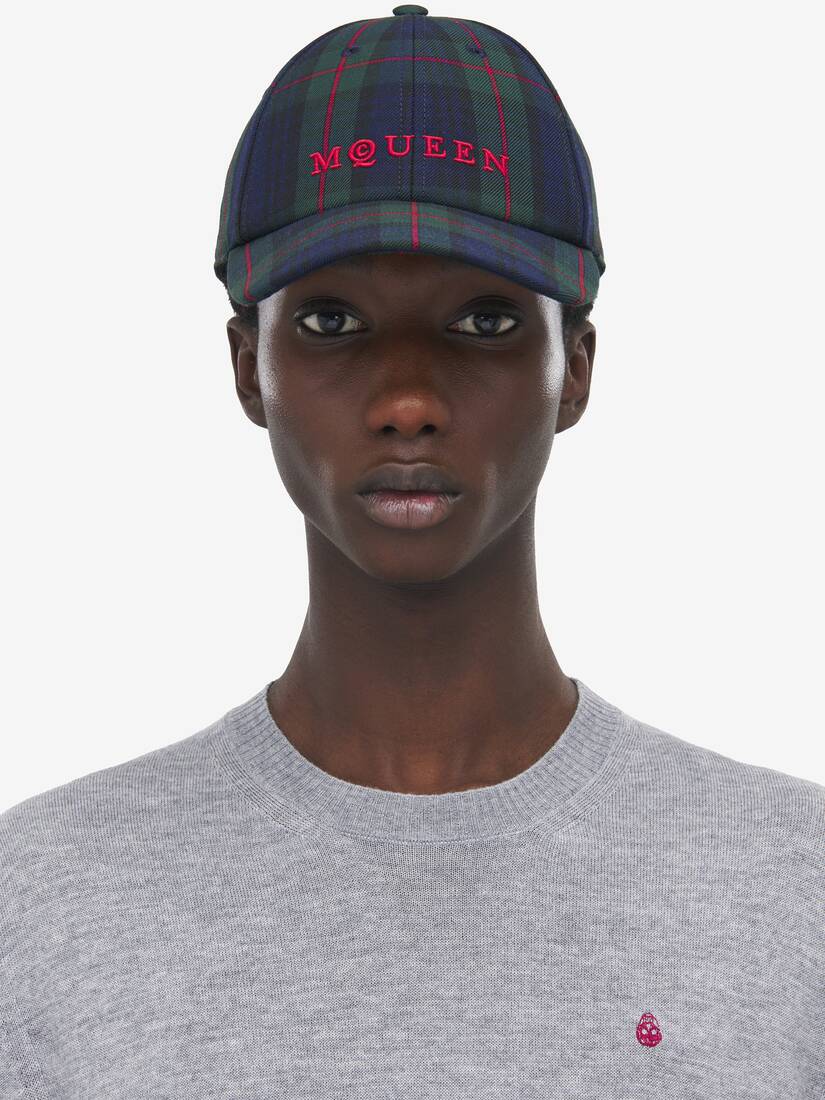 Tartan McQueen Logo Baseball Cap