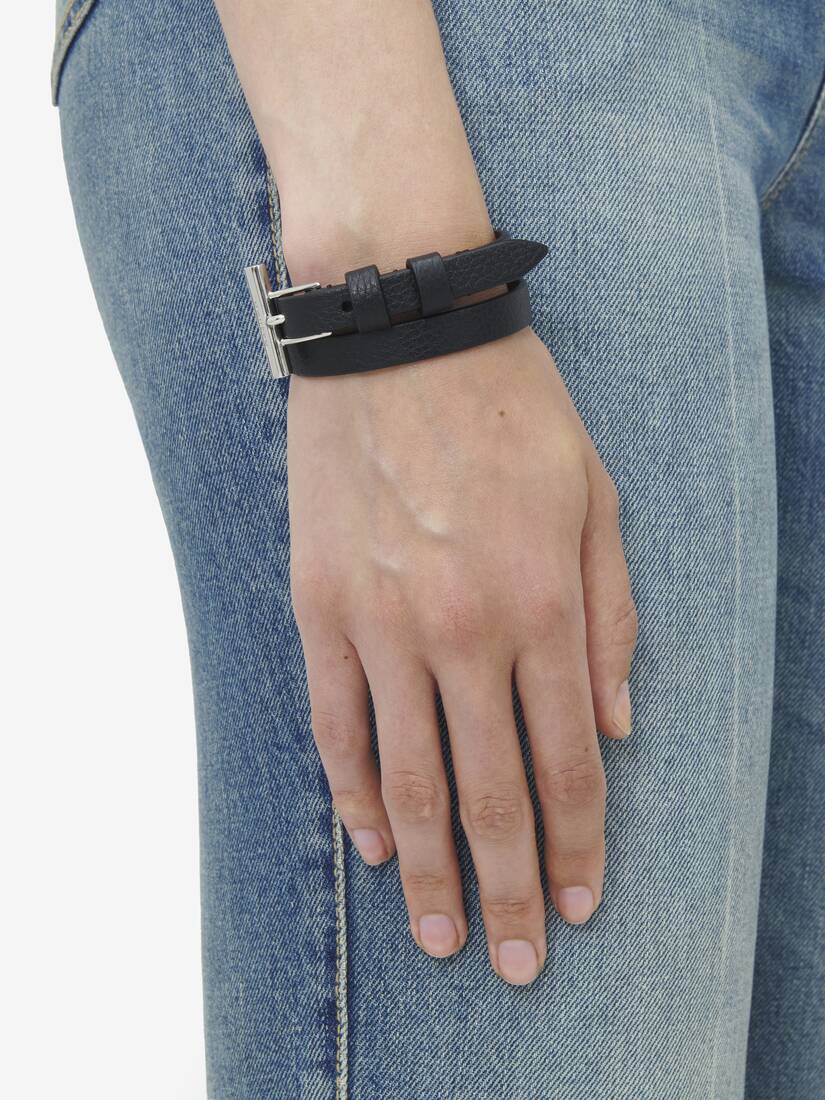 T-Bar Double Wrap Bracelet