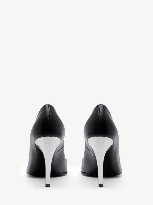 alexander mcqueen clear heels