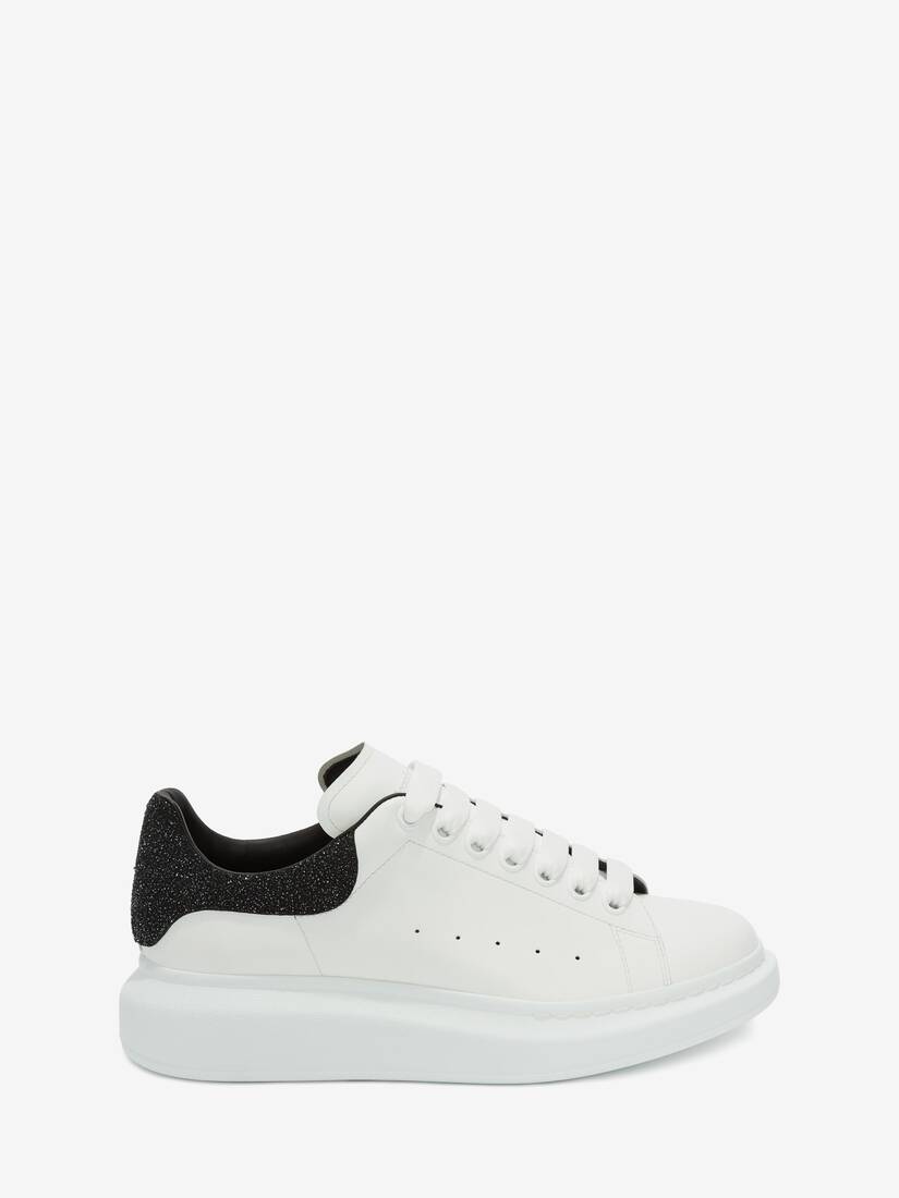 black glitter alexander mcqueen sneakers