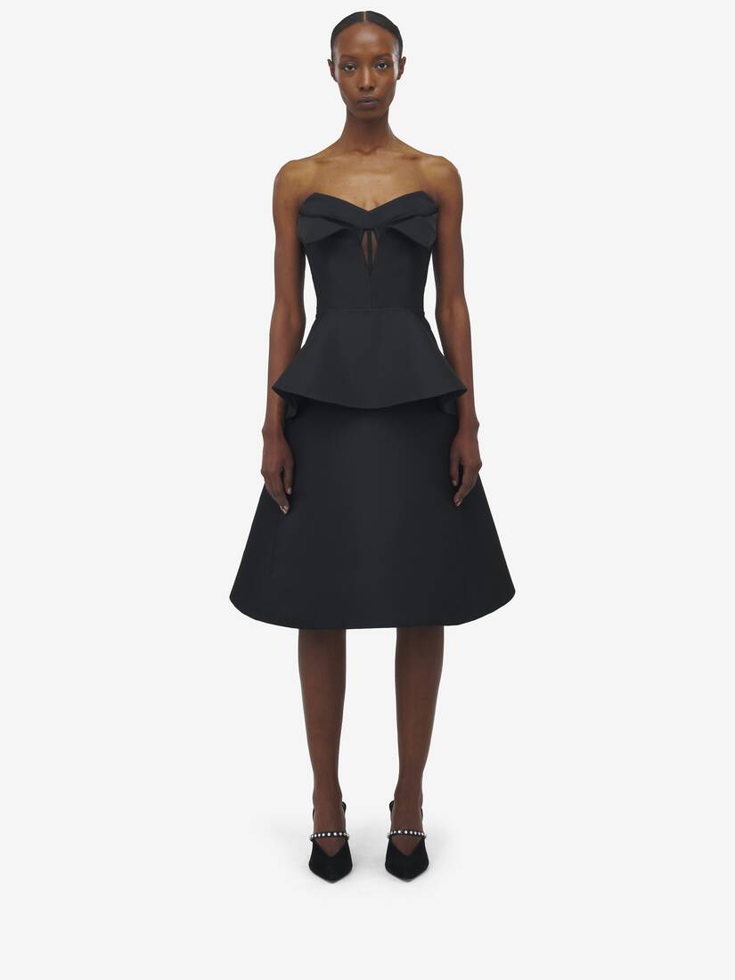 Top a corsetto senza spalline