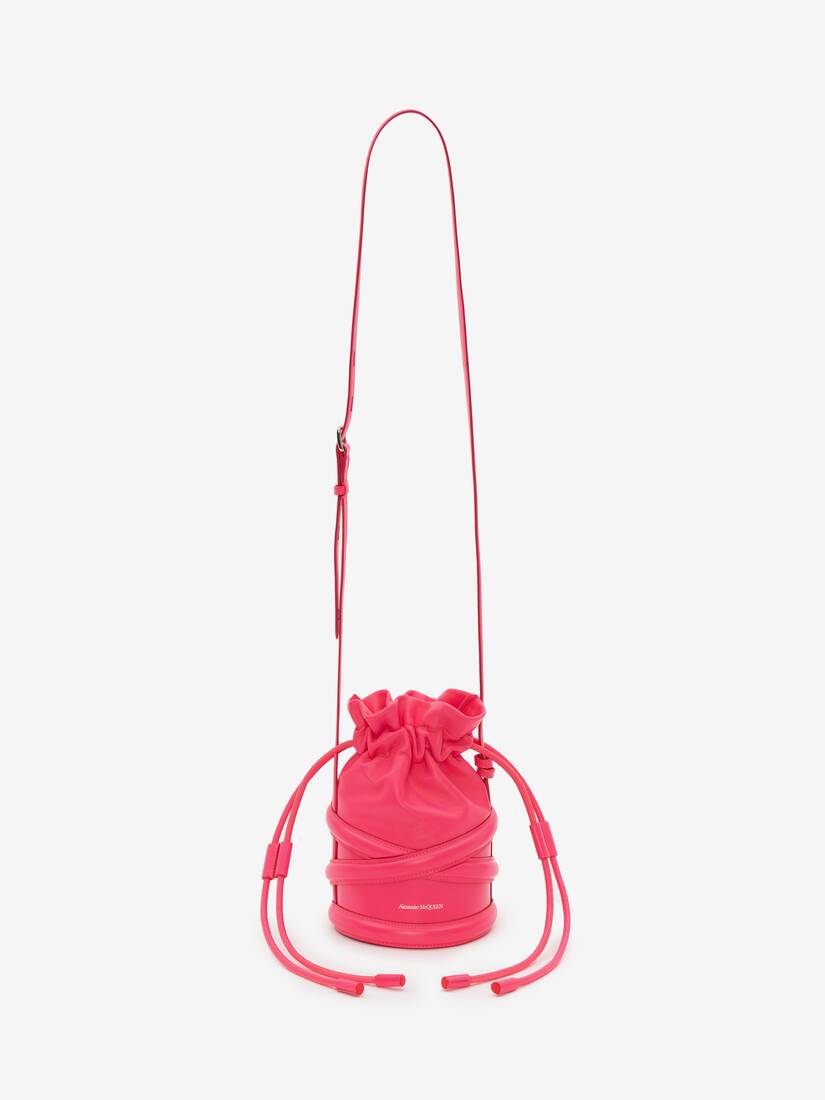 Mujer Bolsos de Bolsos saco de Bolso The Soft Curve de Alexander McQueen de color Rosa 