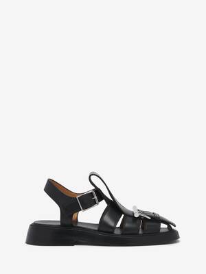 Alexander McQueen ブラックサンダル Medium-814293WHACC1064_D.jpg?v=1