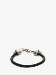 Skull Leather Bracelet