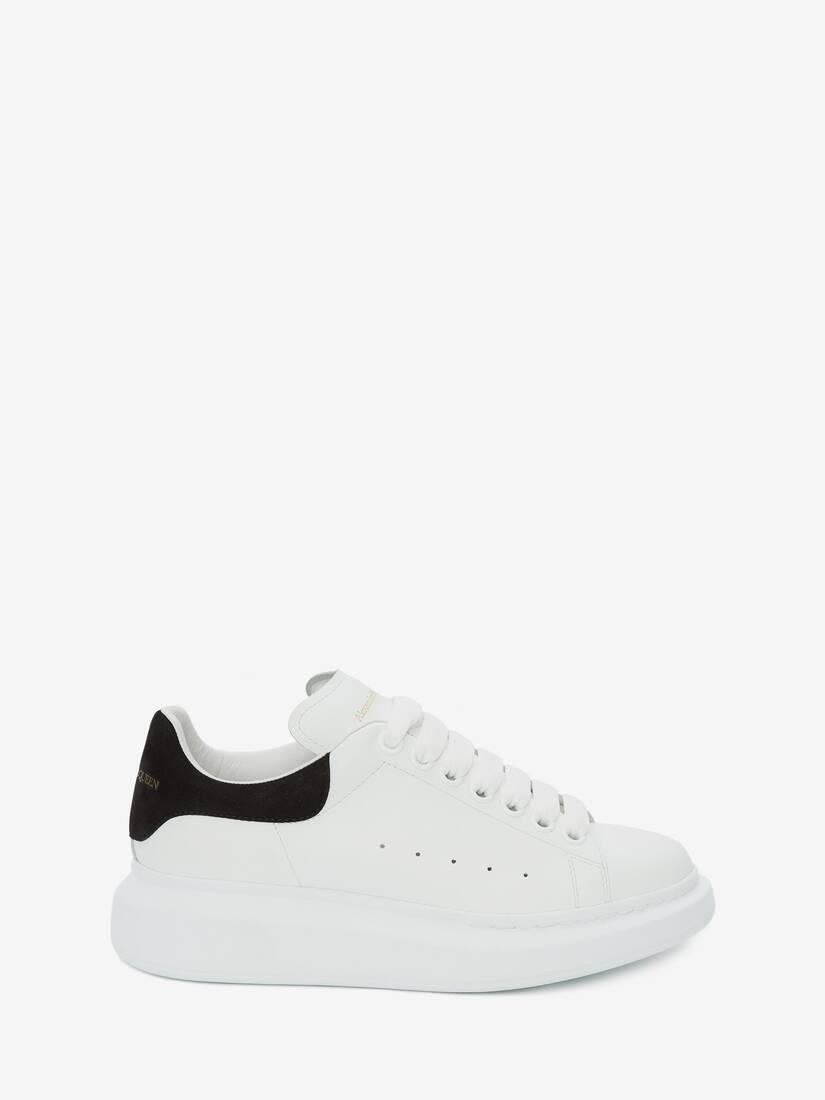 Oversized Sneaker White/Black for Women | Alexander McQueen