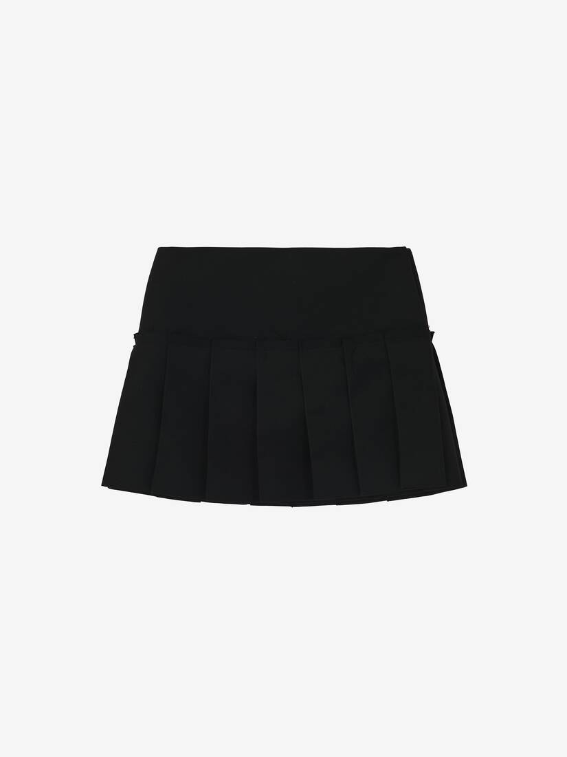 Kilt Pleated Mini Skirt