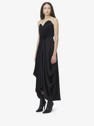 Draped Evening Dress