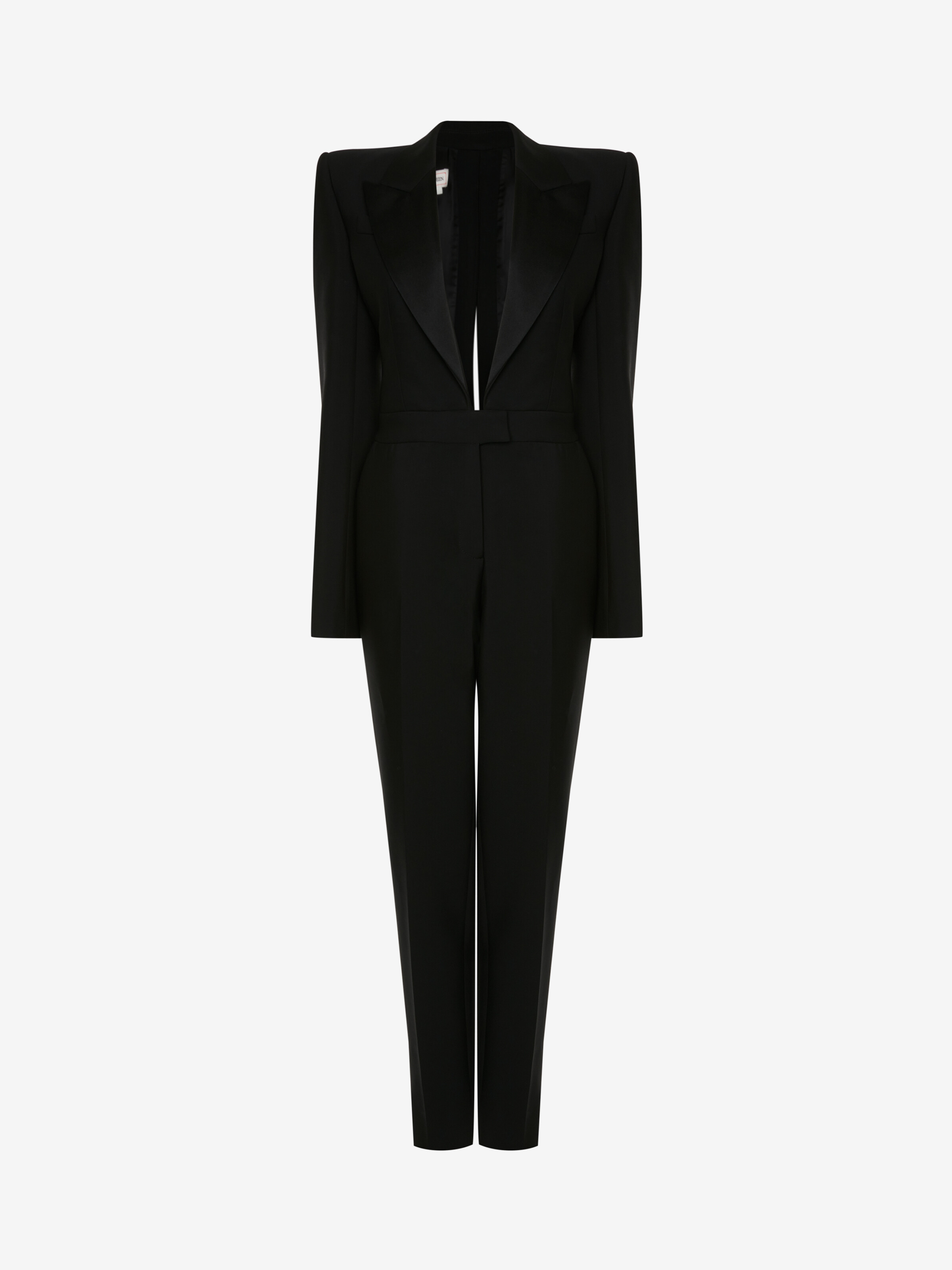 All-in-one Tailored Suit in Black | Alexander McQueen US