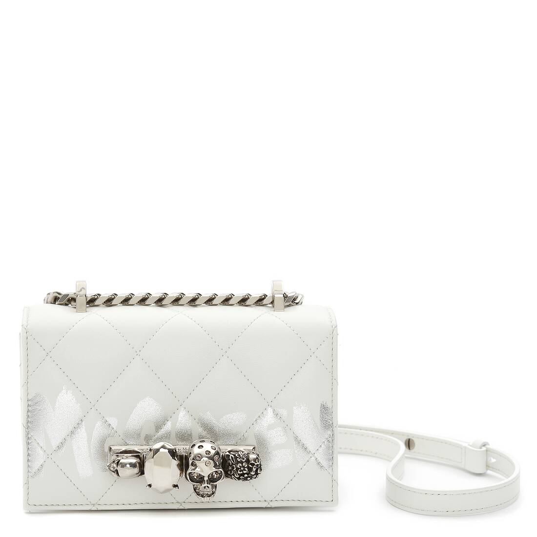 alexander mcqueen small jewelled satchel