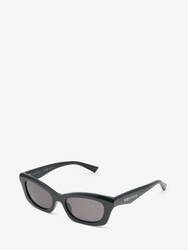 McQueen Logo Geometric Sunglasses