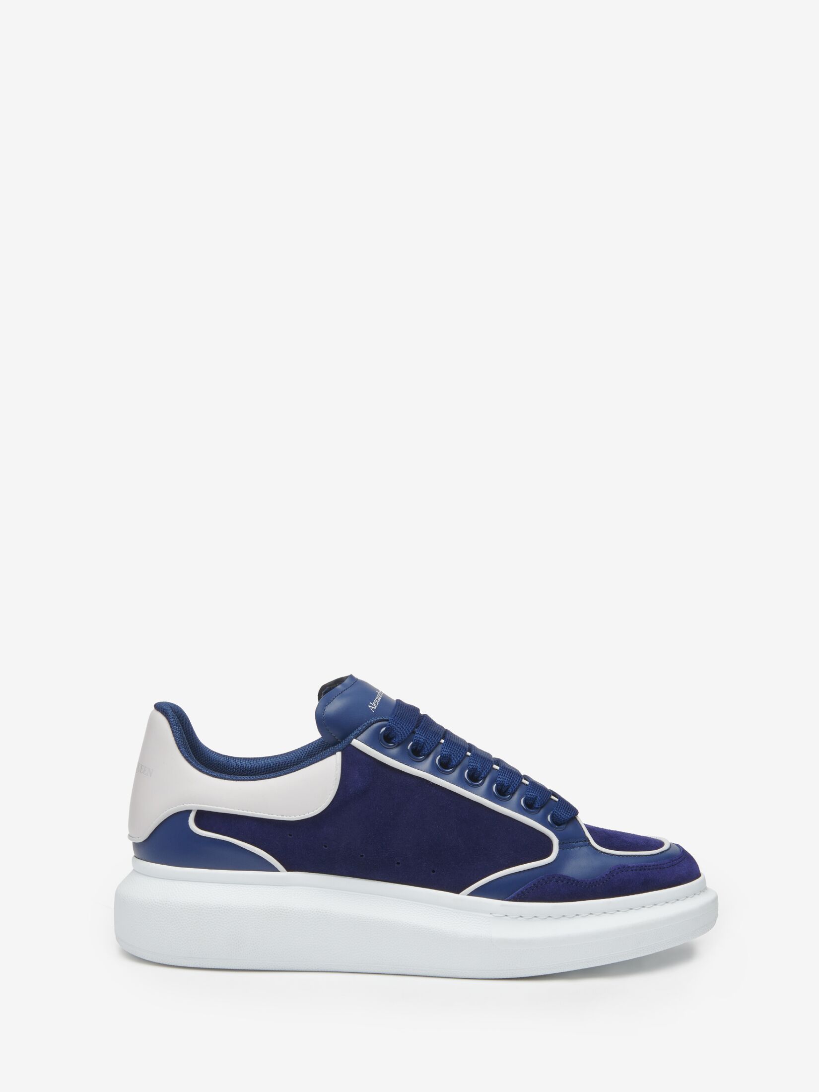 Alexander mcqueen 2024 blauw suede